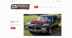 Desktop Screenshot of gmmuscle.com
