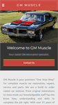 Mobile Screenshot of gmmuscle.com